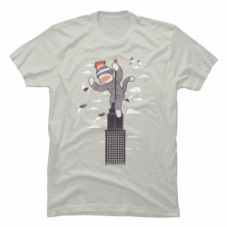 sock monkey t shirt